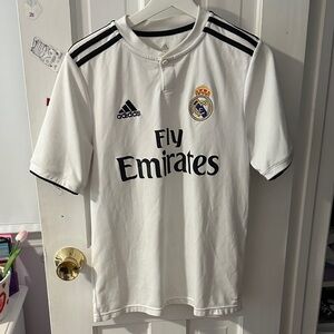 Authentic Madrid Adidas Soccer Jersey